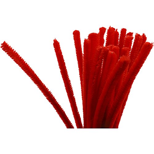 Pulitori Per Tubi, Spessore 9 Mm, L: 30 Cm, Rosso, 25 Pezzi