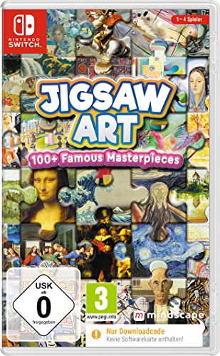 Jigsaw Art: 100+ Famous Masterpieces (Cib) (Nintendo Switch)