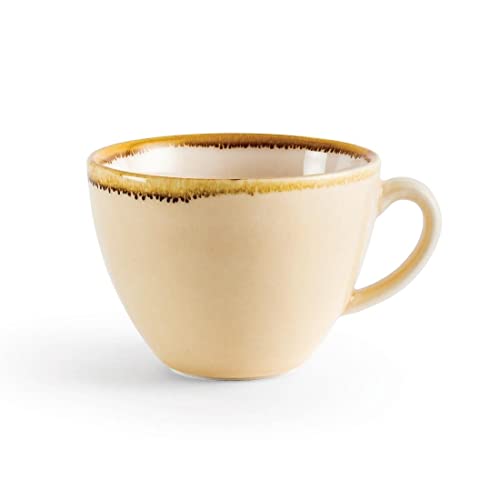 Olympia Kiln Gp330 Tazza Da Cappuccino, Arenaria, 230 Ml (Confezione Da 6)