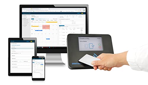 Sistema Completo Di Rilevamento Del Tempo Efficace Per 15 Dipendenti Con Schede Con Interfaccia Web, Espandibile In Qualsiasi Momento | Identsmart Tim