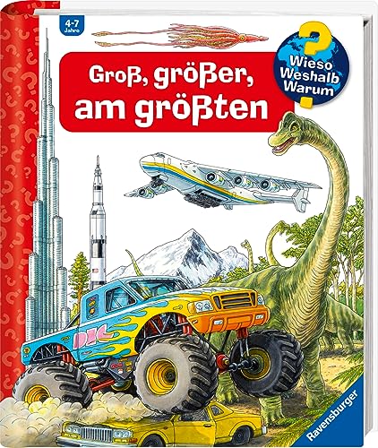 Wieso? Weshalb? Warum? Groß, Größer, Am Größten (Riesenbuch)