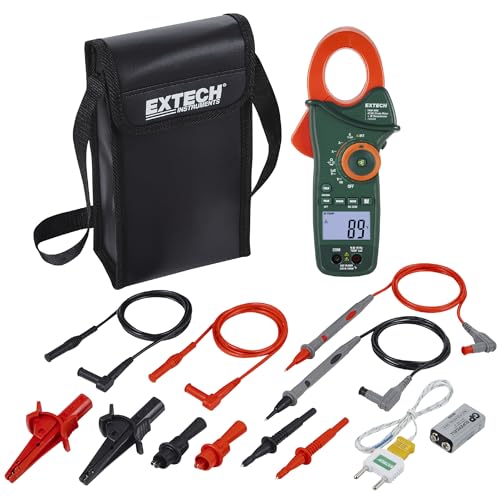 Extech Ex840A 1000A True Rms Ac/Dc Clamp Meter With Ir