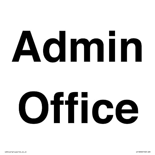 Cartello Admin Office – 200 X 200 Mm – S20