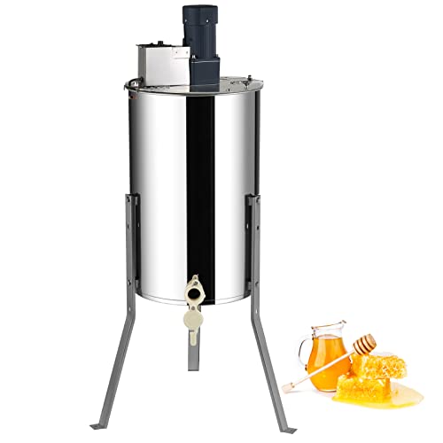 Vevor Estrattore Di Miele Elettrico 140 W Centrifuga Separatore Di Miele In Acciaio Inossidabile Con Coperchio Dimensioni Adatte Per Nido D'Api Profon