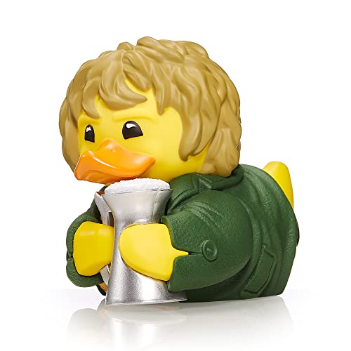 Tubbz Statuina Di Anatra In Vinile Da Collezione Merry Brandybuck In Edizione In Scatola - Merchandise Ufficiale Il Signore Degli Anelli - Fantasy Tv,