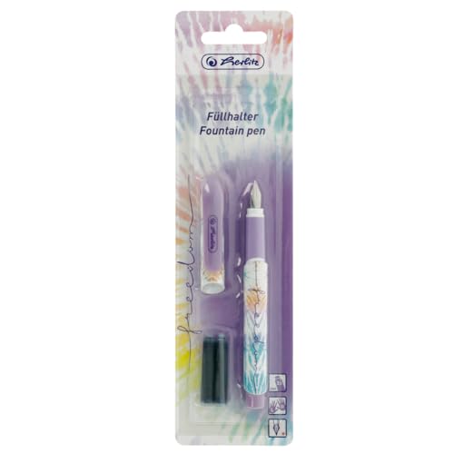 Herlitz New Batik Freedom - Penna Stilografica, Universale, Per Destrimani E Mancini, 1 Pezzo