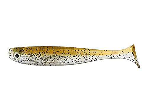 Nasty Bait - Tasty Chick - Fango/Fango - 6,8 Cm/6,8 Cm Pesce Di Gomma (Confezione Da 10)