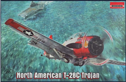 Roden Model Kit 451 North American T-28C Trojan