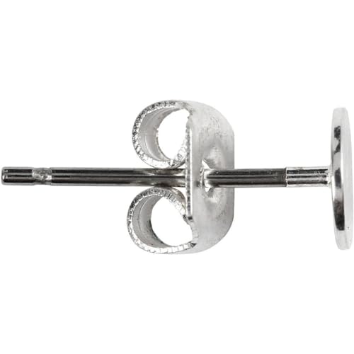 Orecchini, L: 13 Mm, Argentato, Sp, 10 Pezzi
