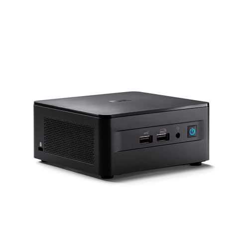 Asus Nuc 12 Pro - Computer Desktop Barebone (Intel Core I7-1260P, Intel Uhd Graphics, Senza Memoria, Senza Sistema Operativo, Cavo Di Alimentazione In