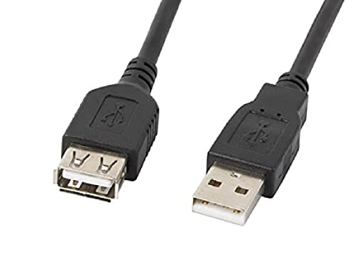 Lanberg Ca-10Cc 0050 Usbe Bk Usb 2.0 A Maschio A Usb A Femmina Extender, 5 M Nero
