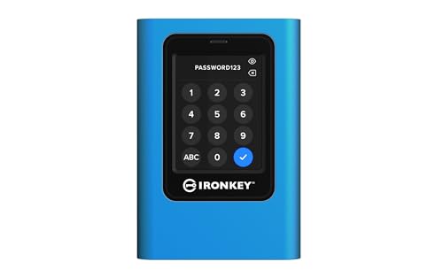 Kingston Ironkey Vault Privacy 80, Dischi Ssd, Con Certificazione Fips 197 E Crittografia Xts-Aes A 256 Bit, 250Mb/S In Lettura, 250Mb/S In Scrittura,