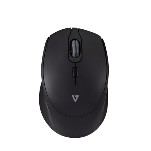 V7 Mouse Senza Fili Ottico Mw350 Nero 1600 Dpi
