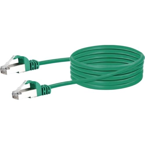 Schwaiger Ckb6025 059 Cavo Di Rete 2,5 M Cat6 Sf/Utp (S-Ftp) Verde - Cavi Di Rete (2,5 M, Cat6, Sf/Utp (S-Ftp), Rj-45, Rj-45, Vert)