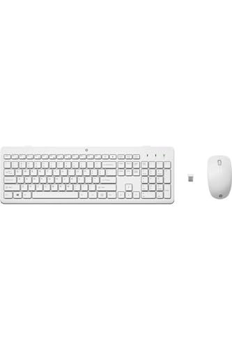Hp Tastiera E Mouse Wireless 230 Bianco