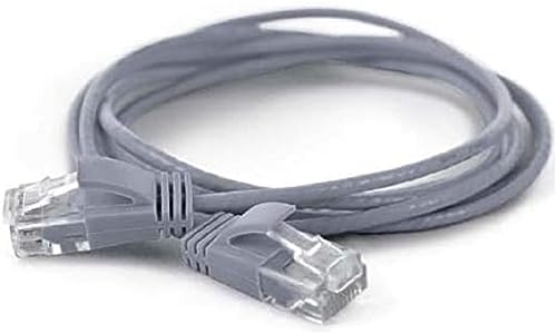Wantecwire Cavo Patch Extra Sottile Cat.6 Utp, Lunghezza 2 M, Grigio