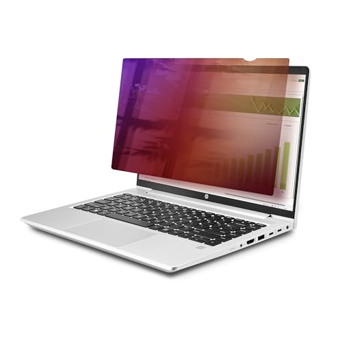 Startech.Com Filtro Privacy Oro Per Monitor 14" 16:9, Schermo Privacy Reversibile, Privacy Screen Protector Rimovibile, 30 Gradi