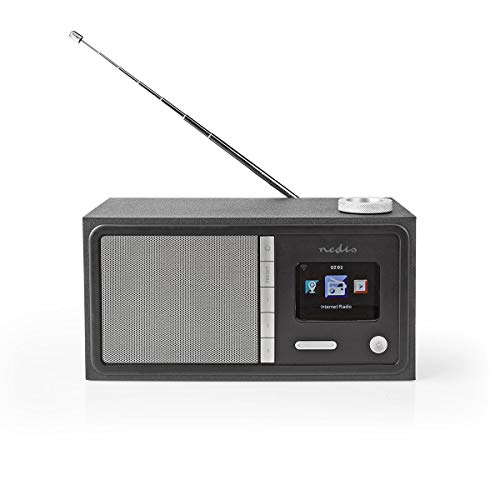 Internet Radio | Da Tavolo | Bluetooth® / Wi-Fi | Fm/Internet | 2.4" | Schermo A Colori | 18 W | Controllato Da Remoto | Controllato Dall'App | Uscita