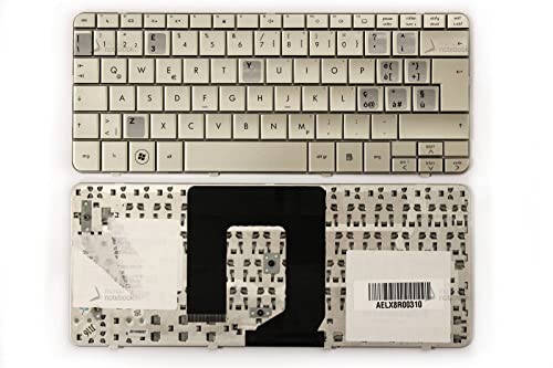 Click Help Tastiera Notebook Compatibile Con Hp Dm1-1000 Dm1-1100 Dm1-2000 (Silver) Con Adesivi Layout Italiano