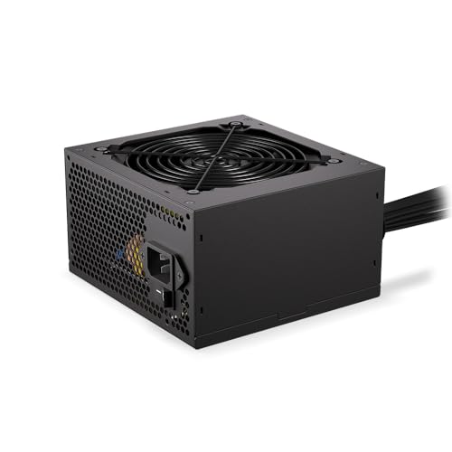 Endorfy Elementum E5 550 W, Alimentatore Per Pc, Alimentatore Atx, Alimentatore Da 550 Watt, Certificato 80 Plus®, Cablaggio Completamente Nero, 3 Ann