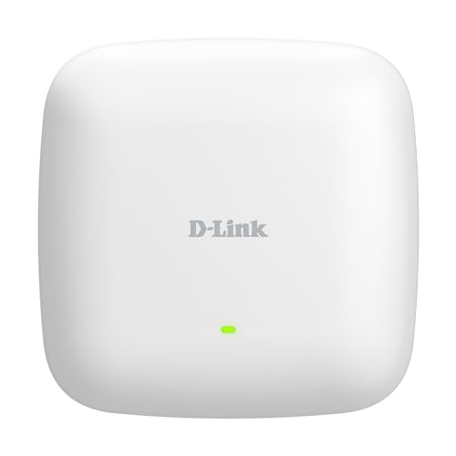 D-Link Dap-X3060 Access Point Nuclias Connect Wi-Fi 6 Ax3000 Dual-Band Poe, Ethernet 2.5G, Mu-Mimo, Wpa3, Fast Roaming, Montaggio A Parete/Soffitto, G