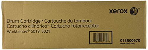 Xerox 013R00670 80000Pages Black Printer Drum - Printer Drums (Workcentre 5019V_B/5021, 80000 Pages, Brown, Black)