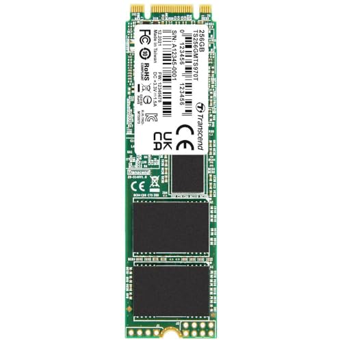 Transcend Mts970T 256Gb Interno M.2 Sata Ssd 2280 Sata Iii Retail Ts256Gmts970T