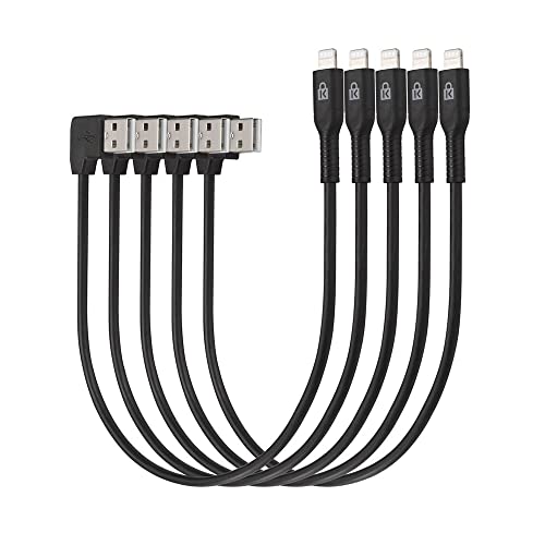 Kensington K67864Wwa Cavo Di Ricarica E Sincronizzazione Da Usb A Lightning, Per Ipad Air E Ipad Mini Con Display Retina (Confezione Da 5)