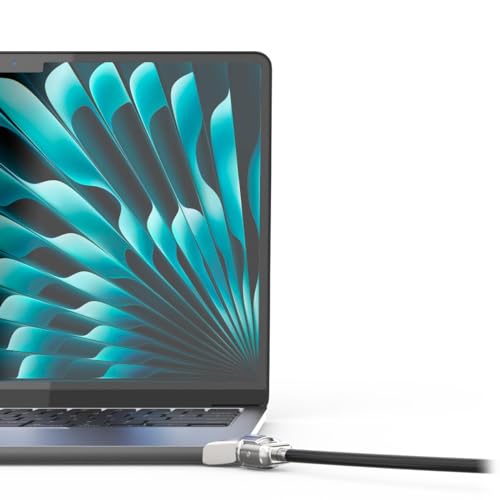 Compulocks - Blocco Macbook Air The Ledge - Macbook Air M2 E M3 – T-Slot Ledge Con Serratura E Cavo Di Sicurezza
