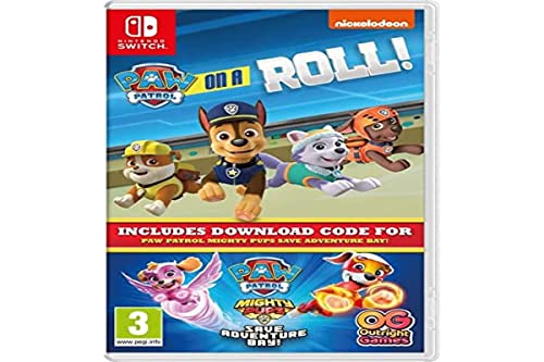 Paw Patrol: On A Roll! & Paw Patrol Mighty Pups: Save Adventure Bay! – 2 Games In 1
