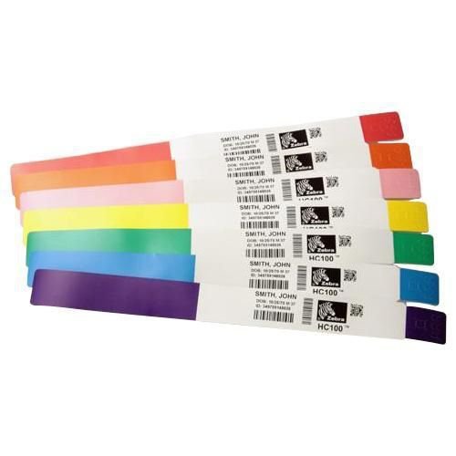 Zebra Z-Band Splash Amarillo Etiqueta Para Impresora Autoadhesiva