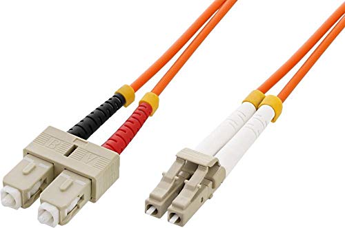 Intellinet 470353 Cavo A Fibre Ottiche 1 M Lc Sc Arancione