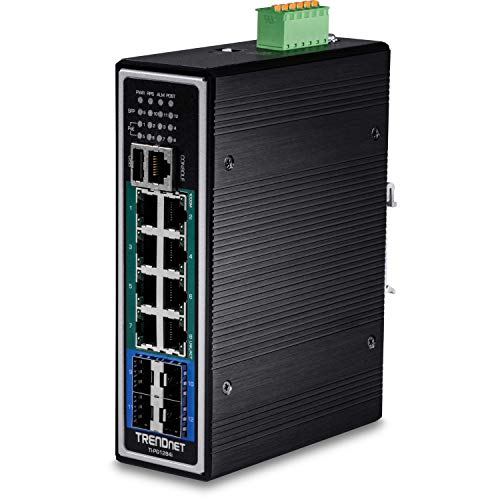 Trendnet Ti-Ig30 Poe Gigabit + Iniettore Industriale Rigido Nero Nero Gigabit Poe