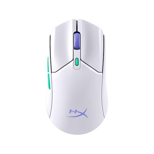 Hyperx Pulsefire Haste 2 Core, Mouse Gaming Senza Filo, Connettività 2,4 Ghz, Illuminazione Rgb, 6 Tasti Programmabili, 12000 Dpi, Resistenza Fino A 2