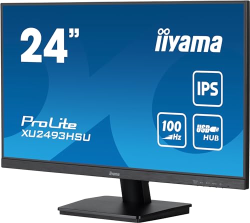 Iiyama Xu2493Hsu-B6-23.8", Ips, 1920X1080/100Hz, 1H1Dp