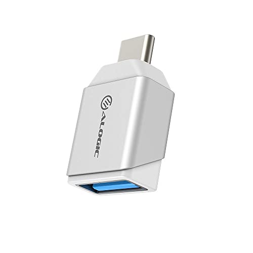 Alogic Adattatori Ultra Mini Usb-C (Adattatore Ultra Mini Da Usb-C A Usb-A - Argento)