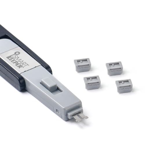 Smartkeeper Essential / 4 X Mini Display Port Blockers + Key/Grigio