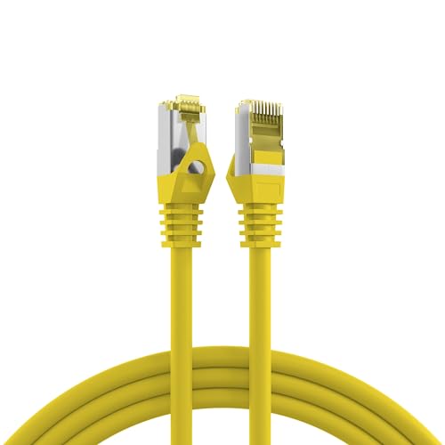 Efb Elektronik Mk7001.0,25Y Cavo Di Rete 0,25 M Cat6A S/Ftp (S-Stp) Giallo