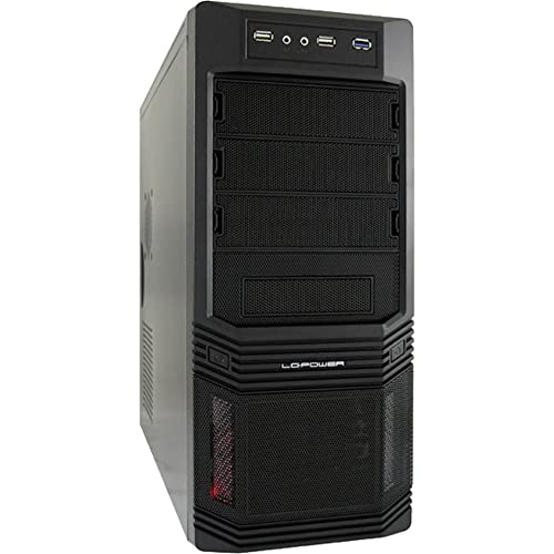 Lc-Power Lc-925B-On - Alloggiamento Per Pc, Colore: Nero