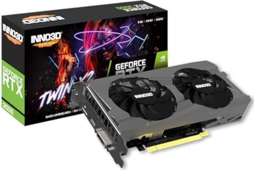 Inno3D Scheda Grafica Geforce Rtx 3050 6 Gb Twin X2