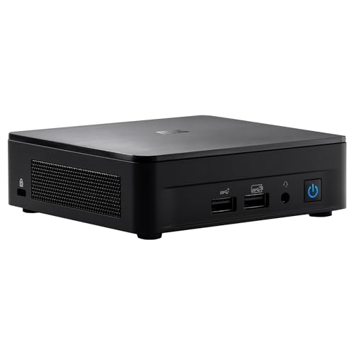 Asus Nuc 12 Pro - Computer Desktop Barebone (Intel Core I3-1220P, Intel Uhd Graphics, Senza Memoria, Senza Sistema Operativo, Cavo Di Alimentazione In