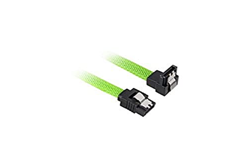 Sharkoon Sata 3 Cavo Sata 0,45 M Sata 7-Pin Nero, Verde