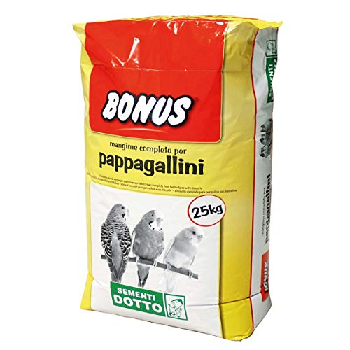 Sementi Dotto Bonus Sd6 25 Kg Mangime Per Pappagallini