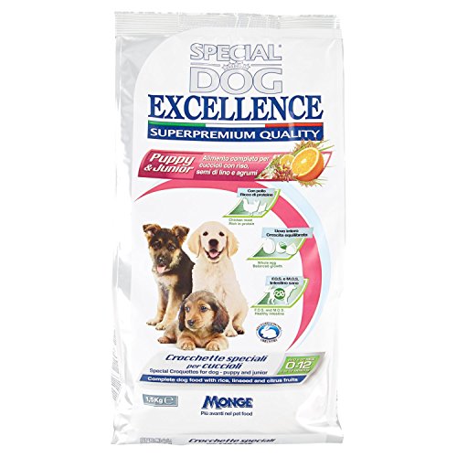 Monge - Special Dog Excellence, Puppy & Junior, 1,5 Kg, 1 Confezione