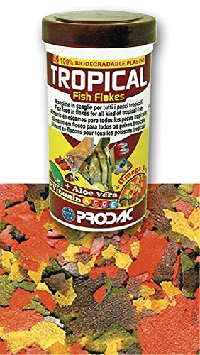 Prodac Tropical Flakes Mangime Per Pesci D'Acqua Dolce 200G