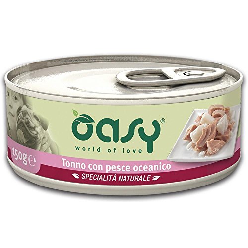 Oasy Cane Umido Tonno Pesce Gr. 150 Alimento Umido Per Cani Articoli Per Animali