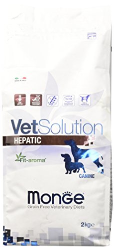 Monge Vetsolution Cane Hepatic Kg. 2 Cibo Secco Per Cani