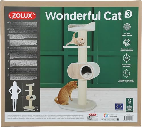 Zolux - Aac Wonderful Cat 3 Beige