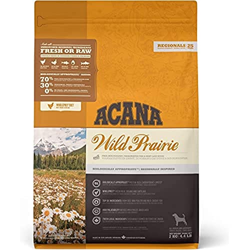 Acana Food, Regionals Dog Wild Prairie Kg. 2 Cibo Secco Senza Cereali Per Cani, Multicolore, 2 Kg (Confezione Da 1), 2000 Unità