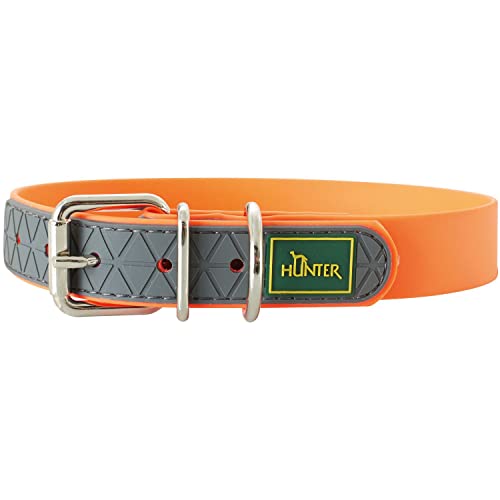 Hunter 63131 Convenience - Collare Per Cani , Neon Arancione, 40 Cm, 1 Pezzo